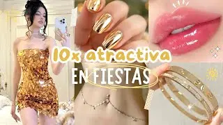 Be 10 TIMES MORE ATTRACTIVE at PARTIES *simple and effective steps* | softgirl