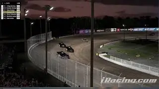 iRacing World of Outlaws Super Late Model Volusia Speedway 6/14/2024 Second Split