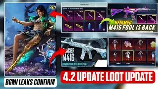 M416 GLACIER IN 4.2 CLASSIC CRATE🔥 | NEW ULTIMATE SET RETURNING ✅ M416 FOOL CONFIRM🔥