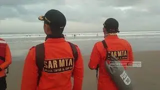 WISATAWAN ASAL YORDANIA TENGGELAM DI PANTAI DOUBLE SIX KUTA BALI