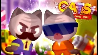 NEW GANG WARS & MINIGUN | CATS: Crash Arena Turbo Stars (PART 11) | Gameplay, NEW MINIGUN