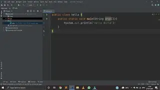 Java Tutorial 2- Downloading Intellij Idea and printing hello world