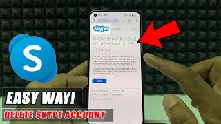 how to delete skype account permanently in mobile (2025)
