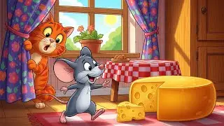 The Cheese Thief's Lesson | Cat & Mouse Story 