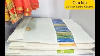 Clarkia Cotton Saree covers