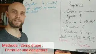 Calcul littéral - Exercice-méthode programme de calcul