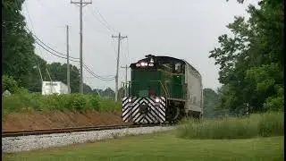 Alexander Railroad Company 11 EMD SW1500 Revenue Freight 5/27/14