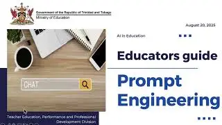 Prompt engineering for AI: Future of Teaching with Al