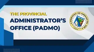 Provincial Administrators Office (PADMO) Accomplishment Report January - December 2023
