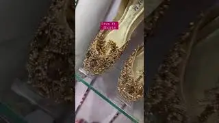 order online latest Pakistani bridal khussa | pakistani bridal kundan #juttis for ladies #shorts