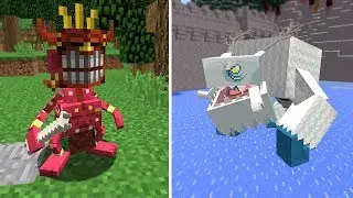 TOP 5 BOSSES IN MINECRAFT!