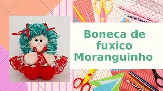 Boneca de fuxico Moranguinho