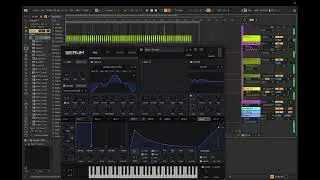 Practice video for music production and video uploading.