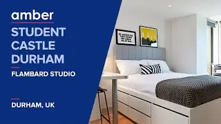 Flambard Studio | Student castle Durham | Student Accommodation in Durham | UK | amber