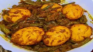 TASTY EGG BEEN MASALA BHUJIYA😋👌🔥TASTY YUMMY EASY RECIPE,COOKING SHOW.ticket2 explore with me 
