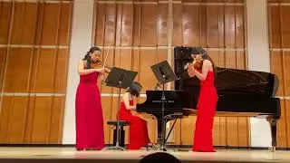 Sarasate Navarra, op. 33 (Rebecca Beato, Ana Isabella Espa&ntilde;a, Philina Zhang)