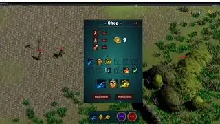 RPG Game Mechanic Showcase with starting area outline
