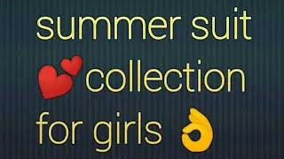 garmi ke liye daily wear suit /summer outfit idea fashion ll