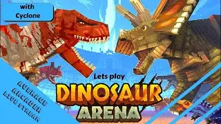 Average Arcader Live  Dinosaur Arena with Cyclone Designs