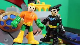 Imaginext Shark Bite Pirate Ship - Batman & Nightwing - Just4fun290 Original Videos