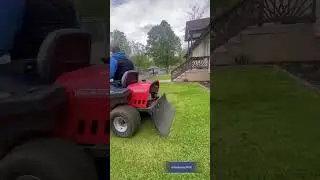 Likes SHORT Cut GRASS! Leaving some LINES