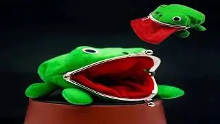 Japanese Anime Frog Cute Wallet Cosplay Ninja Coin Purse Small Bag Holder