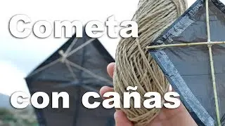 Como hacer una cometa muy barata | Barrilete | Papalote