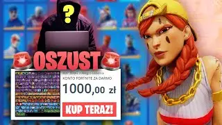 OSZUST SPRZEDAŁ MI KONTO FORTNITE ZA 1000ZŁ