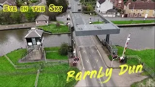 Barnby Dun - Aerial Footage of Bridge & Canal