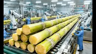 How Sugar is Made | Step-by-Step Industrial Sugar Production from Farm to Factory