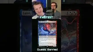 The FASTEST BAN in MTG History! #cgb #mtg #mtgcommander #cardgame #reaction #review