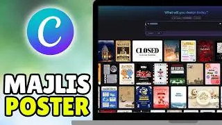 How To Make Majlis Poster In Canva (2026) - Full Guide