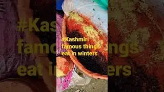 what a eat in a day #kashmir famous things eat in winter❄⛄#street food #srinagar@aimee3268