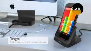 KiDiGi Custom USB Desktop Charging Dock Cradle Motorola Moto G