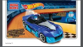 YUR SO FAST&trade; Instructions | Hot Wheels | Anleitung | CND15 | MEGA Bloks | Construx |