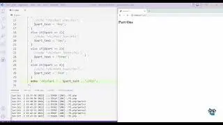 PHP Conditional statements and a single page