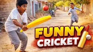 Cricket with funny guy enjoy it ❤️
