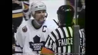 Rick Tocchet hit Dave Ellett Nov. 7/1992