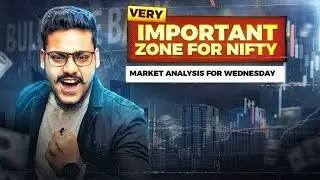 Nifty Prediction For Tomorrow || Sideways Movements - Levels For Wednesday