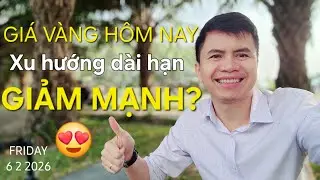 Giá vàng hôm nay giảm mạnh, khiến xu hướng dài hạn đang bị đe dọa GIẢM MẠNH theo?