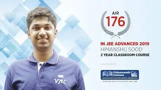 Success story of Himanshu Sood AIR 176 in JEE Advanced 2019