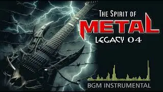 Metal Legacy Vol 04&ndash; Relentless Guitar Energy | Instrumental BGM