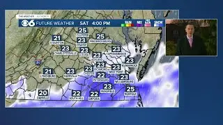 Weekend Winter Storm: Highest snow totals near North Carolina