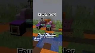 How to Build 4-Wheeler - Minecraft #minecraftbuilds