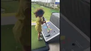 Fun time at Top Golf with Jasmin!