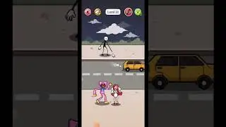 stickman brain puzzle walkthrough 😁😀#shorts #thiefpuzzle #puzzle #animation