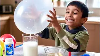 How to create a self inflating balloon 🎈