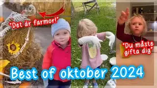 SVERIGES ROLIGASTE BARN - BEST OF OKTOBER 2024 😂