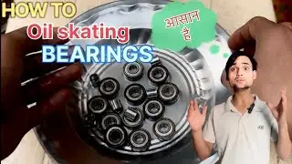How to oil Skate bearings||Inline skates & Roller skate