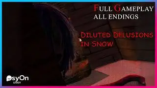 Diluted Delusions in Snow &ndash; Every Ending Unlocked | Complete Horror Playthrough